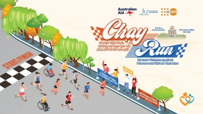 Chạy vì một Việt Nam không có bạo lực với phụ nữ và trẻ em gái