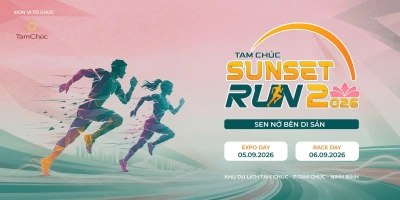 Tam Chúc Sunset Run 2026 - Sen nở bên di sản