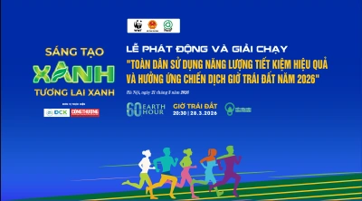Lễ phát động và giải chạy "Toàn dân sử dụng năng lượng  tiết kiệm hiệu quả và hưởng ứng chiến dịch Giờ Trái Đất năm 2026"