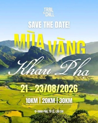 Trail & Chill: Mùa Vàng Khau Phạ 2026