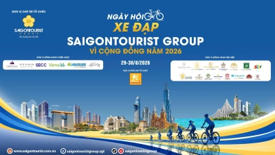 NGÀY HỘI XE ĐẠP SAIGONTOURIST VÌ CỘNG ĐỒNG NĂM 2026 - GIẢI ĐUA XE ĐẠP TRANH CÚP SAIGONTOURIST GROUP VÌ CỘNG ĐỒNG NĂM 2026