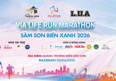 VIA LIFE RUN MARATHON - SẦM SƠN BIỂN XANH 2026